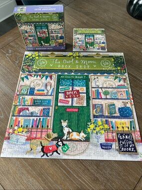 Galison Book Shop 500-Piece Puzzle